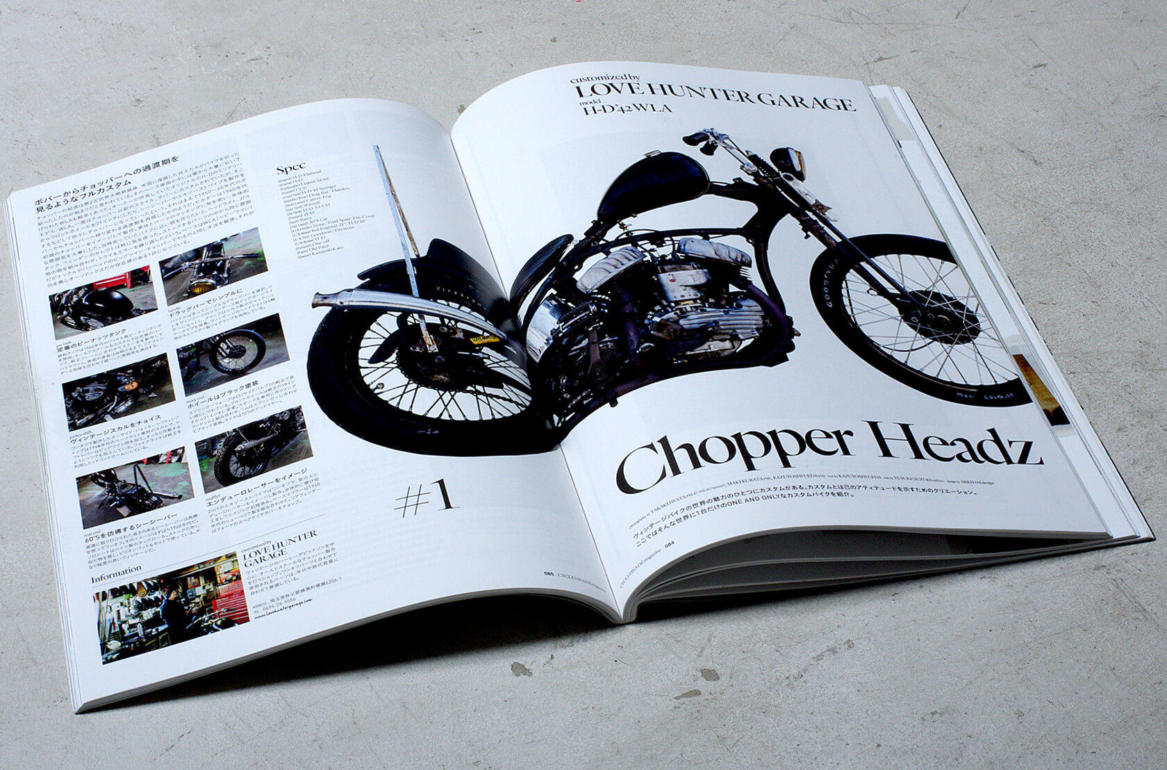 CYCLE HEADZ Magazine Volume.20 / Archive / ARKHAM DESIGN